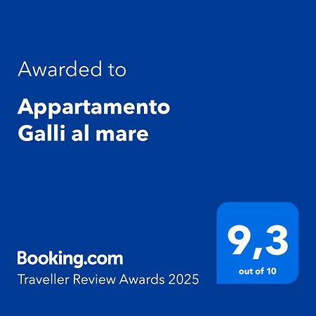 Appartamento Galli Al Mare 莱万托 外观 照片