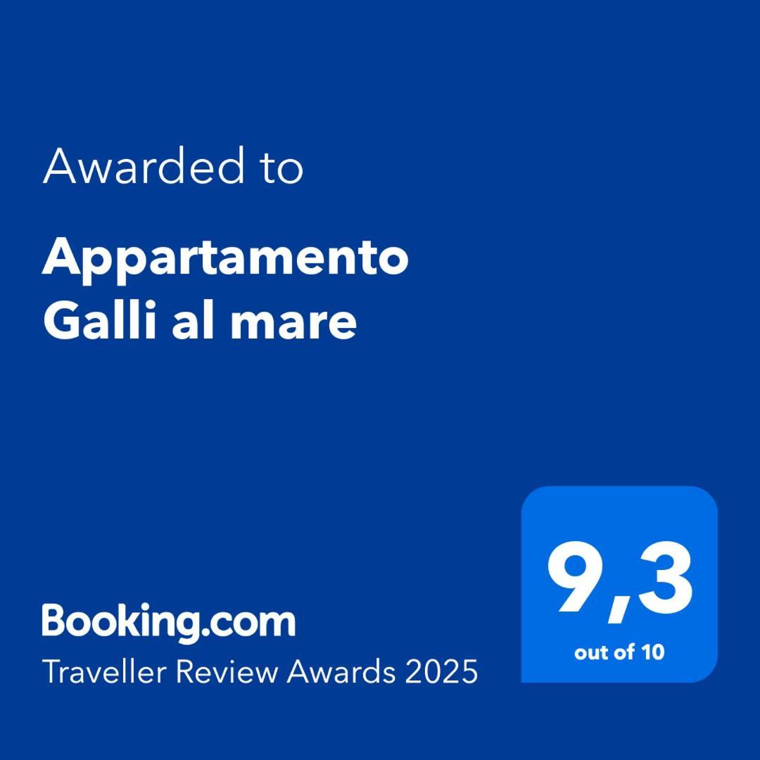 Appartamento Galli Al Mare 莱万托 外观 照片